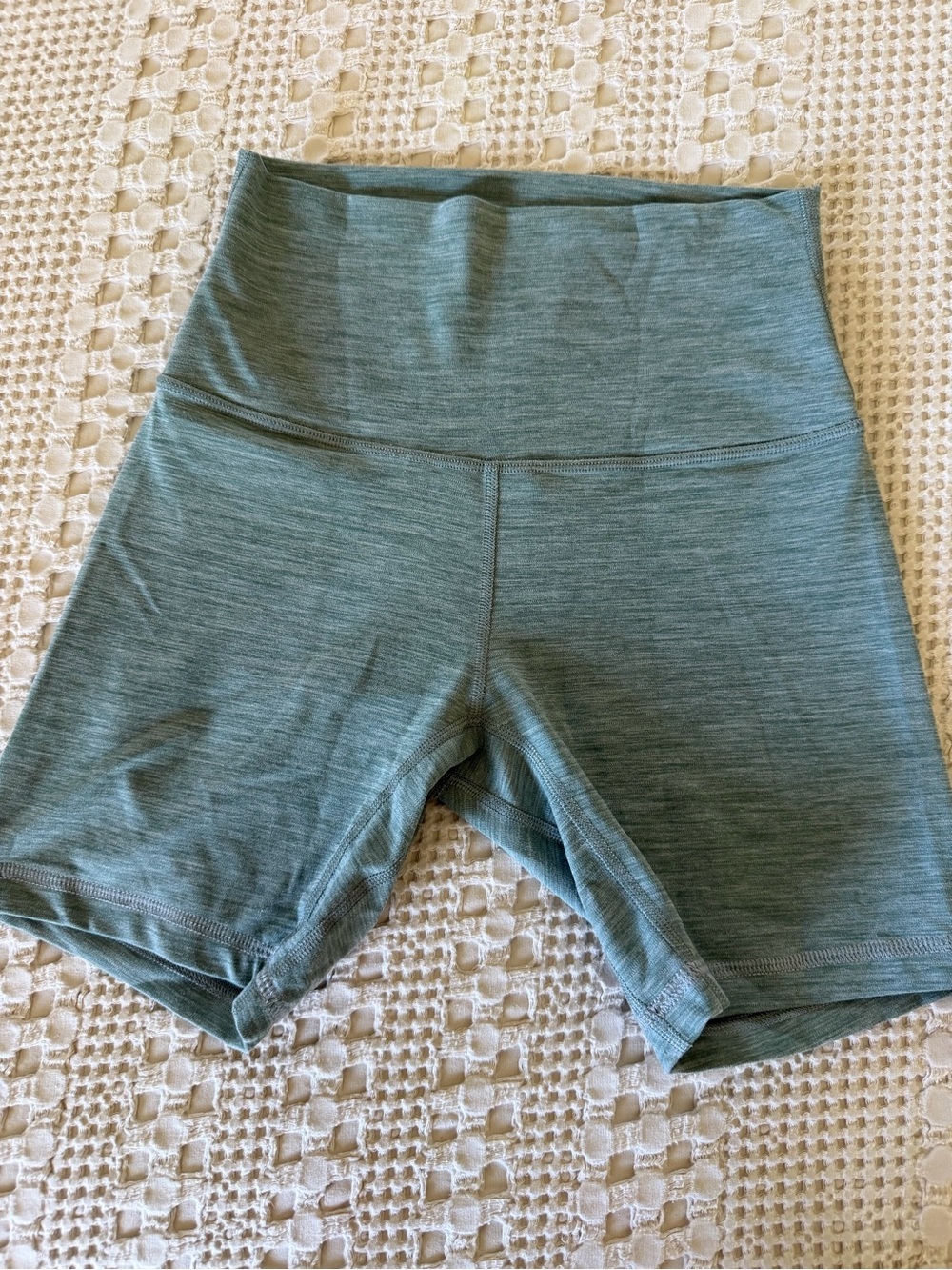 lululemon athletica High-Waist Bike Shorts in Seafoam